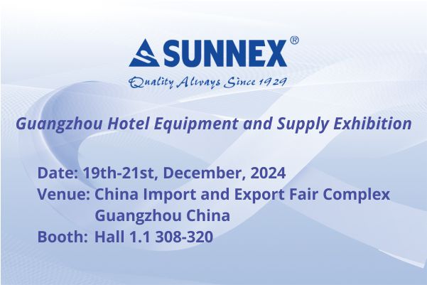 Sunnex předvádí kvalitní produkty na výstavě hotelu a zásobování Guangzhou