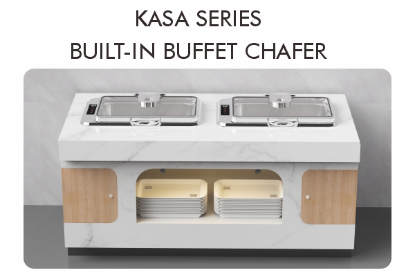Sunnex Kasa Series: 8.5L Vestavěný bufet Chafer