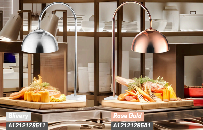 SUNNEX Nejnovější lampa na ohřev jídla na mramorové základně